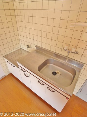 【キッチン】 | コーポ田中 | きれいなキッチンです