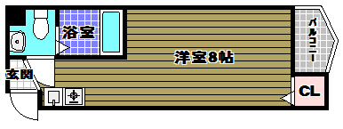 ラ・コート滝谷　A棟の間取り
