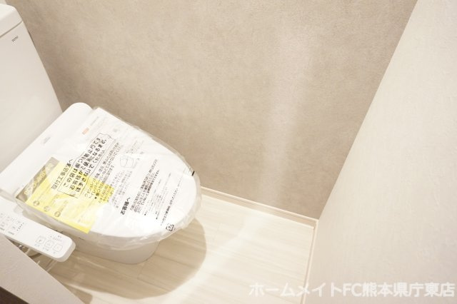 熊本市東区東野３丁目のアパートのトイレ