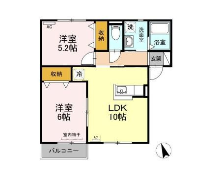 【間取り】 | シティベルＩＹＯＤＡ　Ｃ棟