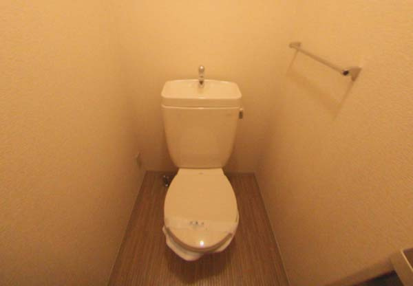 ヴィリジアンガーデンAのトイレ|シンプルで使いやすいトイレです