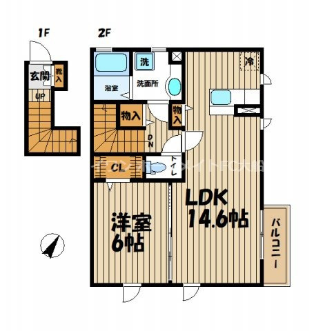 【間取り】 | ドルチェ鎌倉