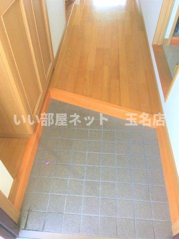 シャンティの玄関