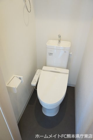 熊本市中央区本荘６丁目のアパートのトイレ