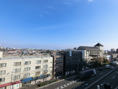 【展望】 | エンゼルハイム大森町第一 | 6階部分からの眺望です。前面に遮るものがなく眺望が抜けており開放感がございます。