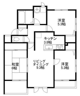 【間取り】 | ハイランドグリーン池尻A棟 | 間取り図