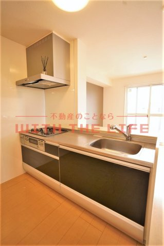 アンヌプリ【キャッシュバック対象物件】のキッチン|コンパクトなキッチンで掃除もラクラク