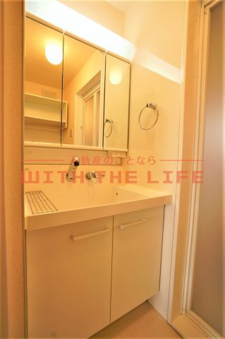 アンヌプリ【キャッシュバック対象物件】の独立洗面台|使いやすい独立洗面台です