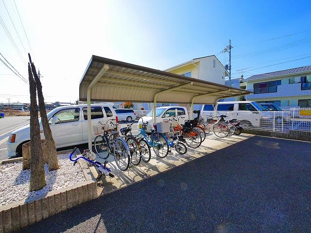 アモクレスコ弐番館のその他共用部分|自転車置き場
