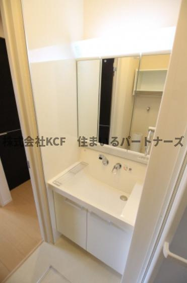 アンヌプリの洗面所|忙しい朝には欠かせない洗面所です