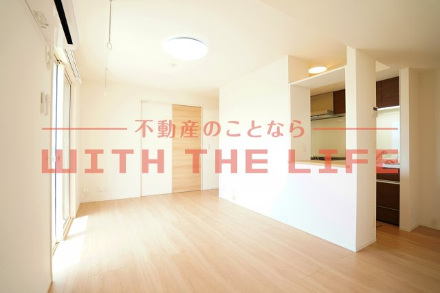 パークハイム上津【キャッシュバック対象】の居間・リビング|ゆったりとしたリビングです