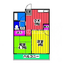 【間取り】 | 日下部コーポの間取り