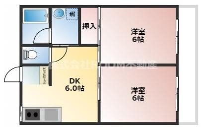 エスポワール北原の間取り
