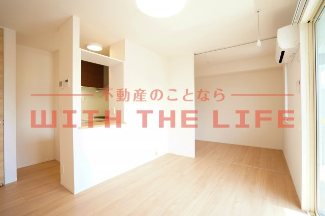 パークハイム上津【キャッシュバック対象物件】の居間・リビング|使いやすいリビングです