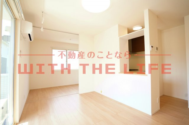 パークハイム上津【キャッシュバック対象】の居間・リビング|おしゃれなリビングです