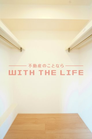 パークハイム上津【キャッシュバック対象】の収納|専用の収納スペースです