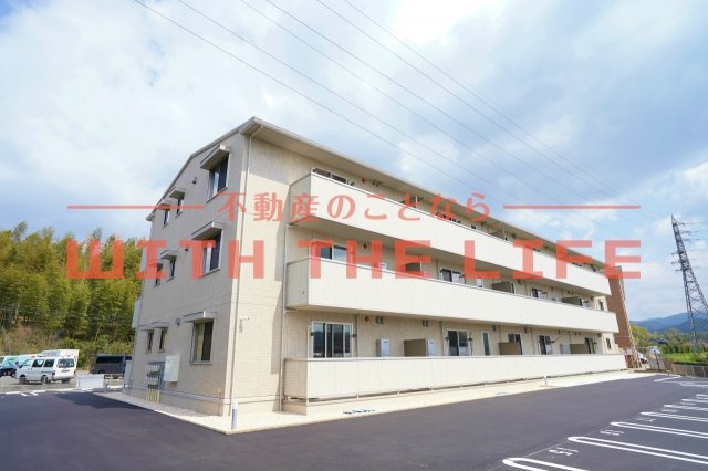 パークハイム上津【キャッシュバック対象】の外観|落ち着いた雰囲気の外観です