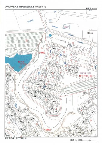 鹿児島市桜ヶ丘８丁目の駐車場の画像