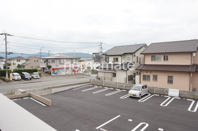 熊本市東区桜木２丁目のアパートの展望