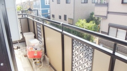 グランドールⅡのバルコニー|日当り良好バルコニー