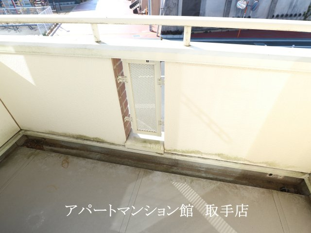 ヴィア　レーベンのバルコニー