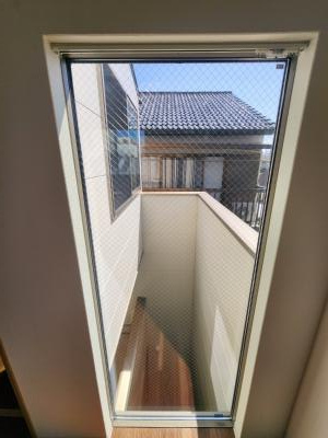 朱雀の陽のバルコニー