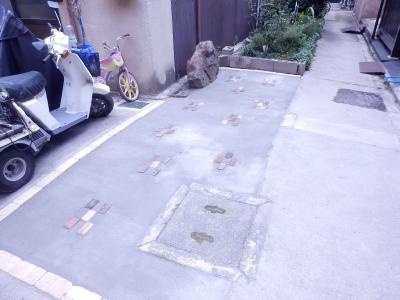 朱雀の陽の駐車場|駐輪スペース