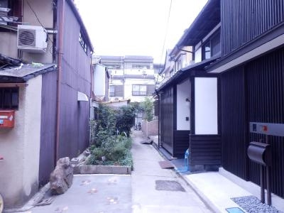 朱雀の陽の周辺|前面道路