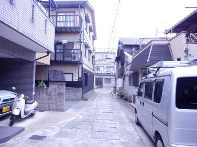 朱雀の陽の地図|前面道路