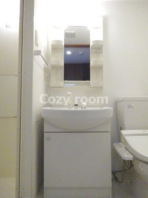 【独立洗面台】 | ドゥーエ江坂Ⅱ | 独立洗面化粧台付き