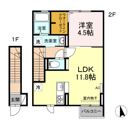 プレシャスの間取り