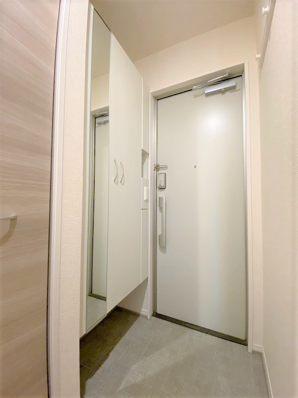 プレザントハウスM8の玄関