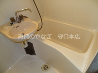 【浴室】 | 第三光永住 | お風呂も伸び伸び入れます。
