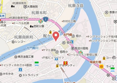 【地図】 | 佃第三コーポ6号棟
