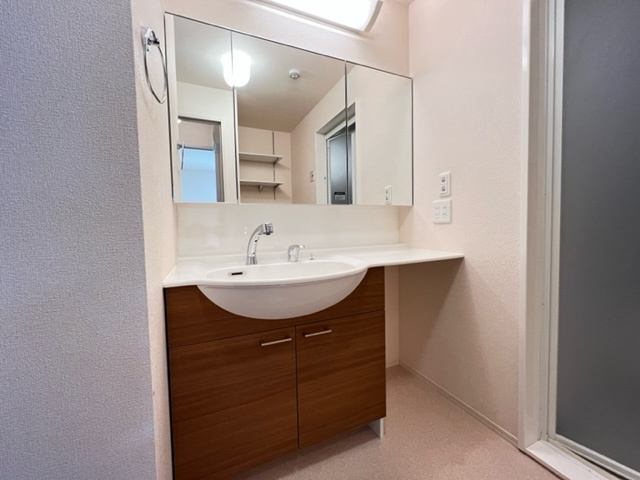 アンジュールの独立洗面台