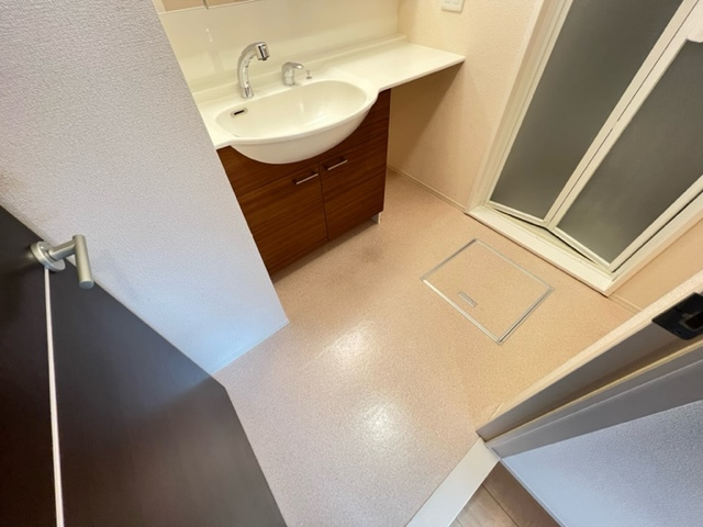 アンジュールの洗面所