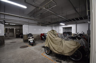 【その他共用部分】 | バイク置場です。