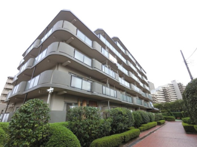 【外観】 | 新多摩川スカイハイツ | 総戸数１２２戸、１９８７年５月築、管理人は日勤勤務につき管理体制良好です♪