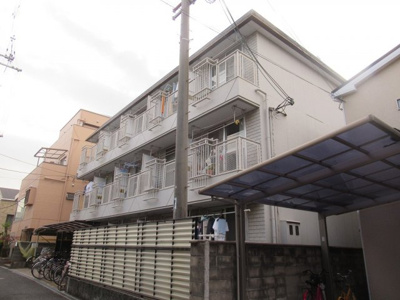 【外観】 | メゾン朝日八戸ノ里（八戸ノ里賃貸） | 外観です