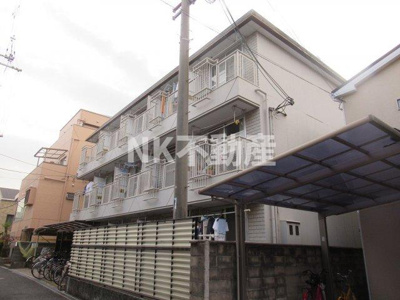 【外観】 | メゾン朝日八戸ノ里（八戸ノ里賃貸） | 外観です