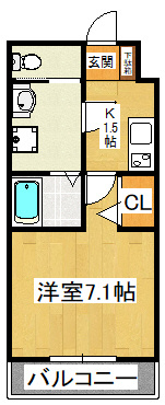 Ｎ－ｓｔａｇｅ西船橋Ⅱの間取り
