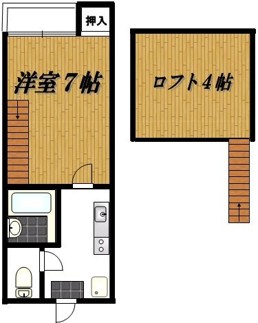 【間取り】 | フィオーレ博多駅南