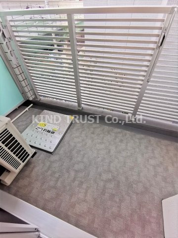 LaJolla西天満のバルコニー|お洗濯にも便利なバルコニー付き