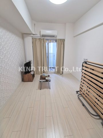 LaJolla西天満の居間・リビング|ゆったり過ごせるリビングです