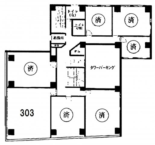 大同ビルの間取り