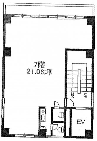 千代田区外神田６丁目の事務所の間取り