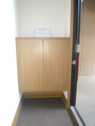 ヴィルヌーブ東櫛原【キャッシュバック対象物件】の玄関|明るい玄関です