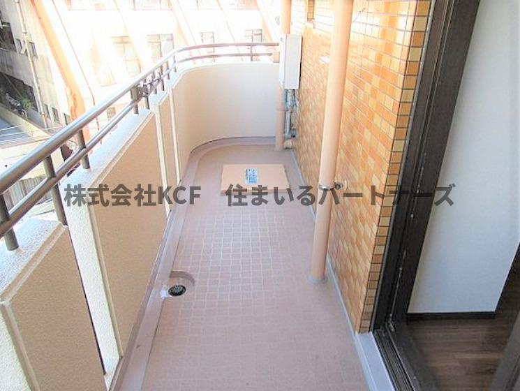 ライオンズマンション東町のバルコニー|バルコニー付きです