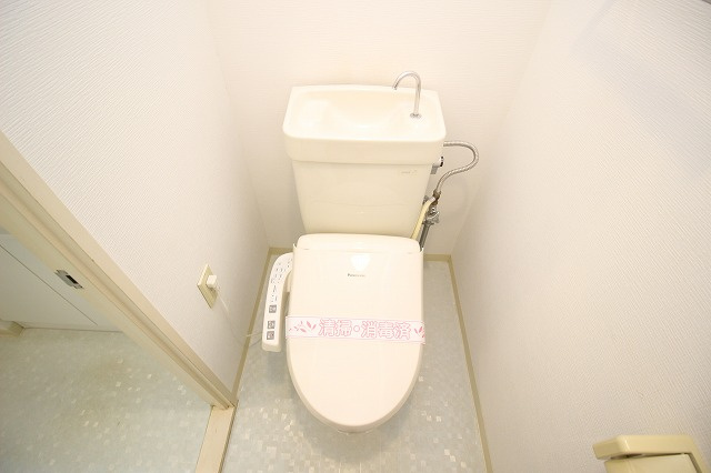 アーバンハイツ上町のトイレ|シンプルで使いやすいトイレです