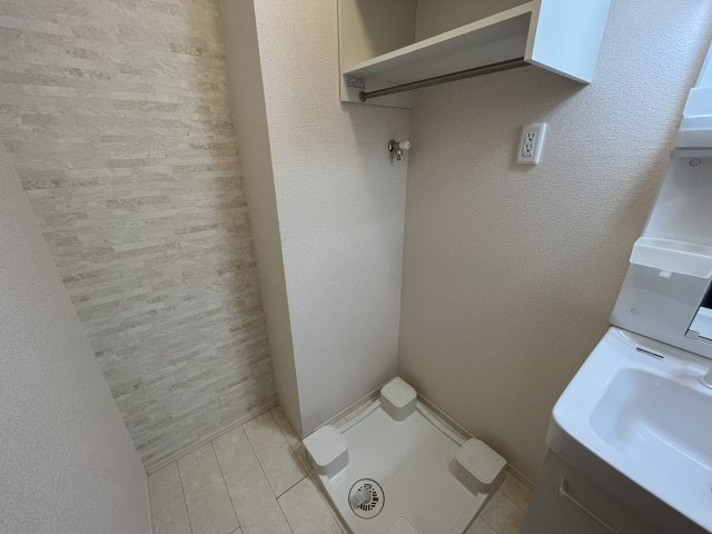アインス B棟の内装|室内洗濯機置き場